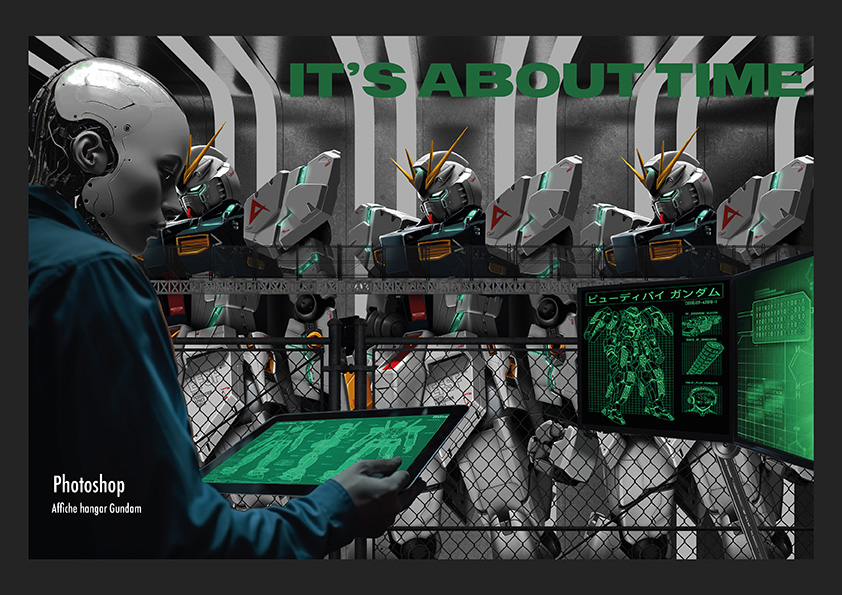 Photomontage Gundam